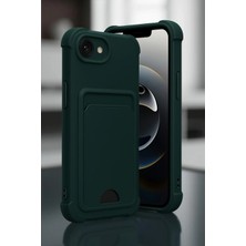 Azrlya Newface Apple iPhone 16E Kelvin Kartvizitli Silikon - Lacivert