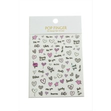 Hsc Bilişim Kalp Tattoo Dövme Sticker