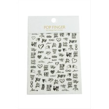 Hsc Bilişim Sonsuzluk Kalp Tattoo Dövme Sticker