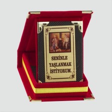 Hsc Bilişim Seninle Yaşlanmak Istiyorum Plaketi (Sevgililer Günü Hediyesi)