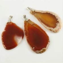 Hsc Bilişim Akik Doğaltaş Kolye Ucu