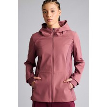 DeFacto Rüzgar Geçirmez Su İtici Slim Fit Kapüşonlu Fermuarlı Softshell Mont G0237AX26SP