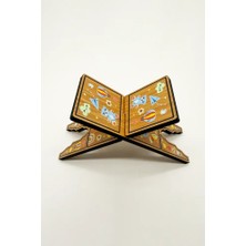 Bemenda Mini Rahle Çocuk Ahşap İşlemeli El İşçiliği ile Şık ve Dekoratif Tasarım