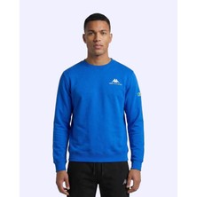 Kappa Talie Crewneck Erkek Mavi Sweatshirt