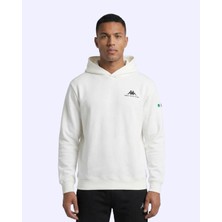Kappa Talie Hodie Erkek Beyaz Comfort Hoodie