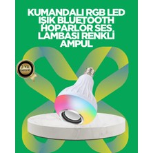 Eco Port Bluetooth Hoparlörlü LED Ampul – 12W Enerji Tasarruflu