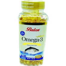 Balen Omega 3 Balık Yağı Yumuşak Kapsül 1380 Mg 200 Adet Derin Deniz Balık Yağı İçerir