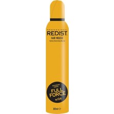 Redist Saç Köpüğü 300 ml Full Force Maksimum Kontrol Özellikli Profesyonel Ürün
