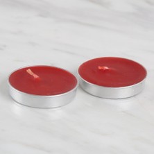 Marsilyan Loren 2'li Tealight Mum Kırmızı