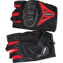 OEM Revertech Yazlık Motosiklet Eldiveni Kırmızı S Beden