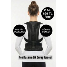 Alexander Hud Kadın Erkek Kamburluk Bel Sırt Ağrısı Kifoz Giderici Dik Durmak Oturmak Için Korse Dik Duruş Korsesi