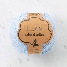 Marsilyan Loren Natural Cotton Bebe Mavi El Örgü Ipi - R090 - 33921
