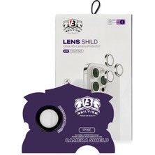 DS LLC Ieg™  Iphone 16E Bilvis Titan Kamera Lens - Siyah