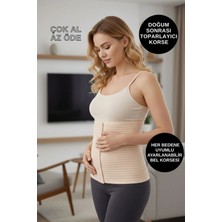 Alexander Hud Doğum Sonrası Sezeryan Ameliyat Toparlayıcı Kadın Hamile Korse Lohusa Bel Sırt Karın Göbek Korsesi
