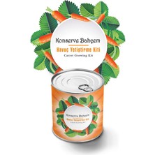 Marsilyan Buffer® Konserve Bahçem Evde Konservede Havuç Yetiştirme Büyütme Kiti