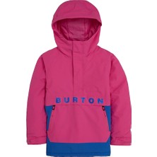 Burton Kids' Frostner 2l Anorak Unisex Çocuk Pembe Snowboard Ceketi