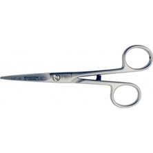 Shadow Line Metal Saplı Düz Topal Berber Makası 5,5"/13,97cm Metal Malzemeli Kesim Aracı