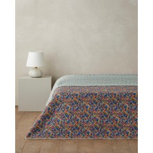 English Home Colorful Stripeway Tek Kişilik Çok Amaçlı Örtü 160X220 cm Kırmızı