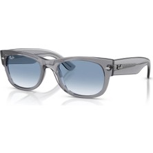 Ray-Ban Rb 0832S 68463F 55 Mega Wayfarer Unisex Kare Gri Kemik Güneş Gözlüğü