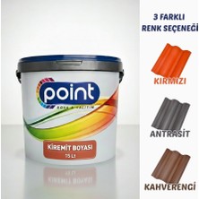 Point Boya Kiremit Boyası (Antrasit ,20 Kg)