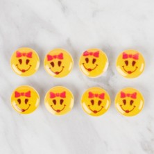 Marsilyan Loren Crafts 8 Li Sarı Düğme - 665