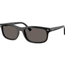 Ray-Ban Rb 2224 901B1 57 Unisex Dikdörtgen Siyah Kemik Güneş Gözlüğü