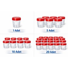 Bezos Steril Idrar Kabı Kapasiteli Numune Toplama Kabı