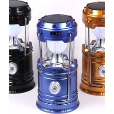 Onetick Pilsiz Kullanım Solar Güneş Enerjili Kamp Bahçe Lambası Solar Mavi