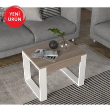 Dekorister Arda Orta Sehpa Beyaz-Cordoba