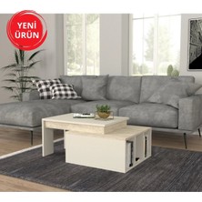 Dekorister Kolerado Orta Sehpa Kumtaşı - Traverten