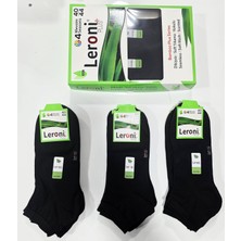 Leroni Erkek Bambu Patik Çorap 12 Li Kutu