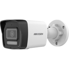 Hikvision Hıkvısıon DS-2CD1043G2-LIUF 4mpix, 2,8mm Lens,  H265+, 30MT Gece Görüşü, Hybrid Light, Sd Kart,dahili Mikrofon, Poe, Bullet Ip Kamera