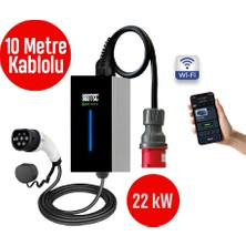 SGSTEC Home 22kW 10Metre Kablolu Elektrikli Araç Şarj Cihazı