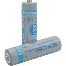 Efcell Extreme Life+ 1100MAH Şarj Edilebilir Aa Kalem Pil