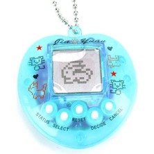 Nostaljik Lezzetler Nostaljik Kalp Sevimli Sanal Bebek Şeffaf Mavi