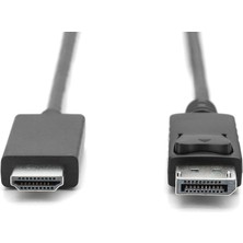 Digitus Displayport Adaptör Kablosu, Dp - HDMI Tip A 3 Metre AK.340303.030.S 3m