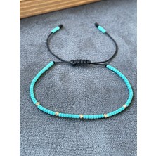 Aida Jewelss 14 Ayar Altın Dorikalı Tam Tur Afgan Taşlı Tasarım Altın Bileklik