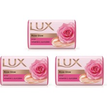 Lux Katı Sabun Rose Glow 100GR 3 Adet