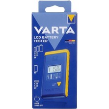 Varta 893 LCD Pil Test Cihazı Aa Aaa 9V C D Pil Ölçer Batarya Test Cihazı