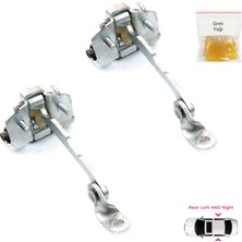Bross Otomotiv Citroen C3 Mk1 Mk2 2002-2016 9181L9 Için 2 Ea Arka Sağ ve Sol Kapı Gergi Yayı