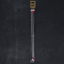 Marsilyan Addı Kalpli 3.5mm 40CM Klasik Alüminyum Örgü Şişi