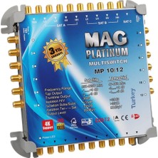 Mag Platinum Mp 10/12 Multiswitch Merkezi Uydu Santrali