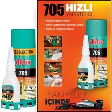 Akfix 705 Profesyonel Hızlı Yapıştırıcı Japon 200 ml