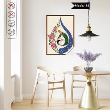 Akıllı Kağıt Statik Tutunma Özellikli Tablo  - Poster Dini (Model- 86)