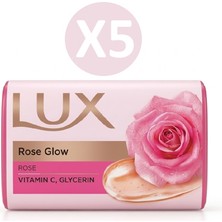 Lux Katı Sabun Rose Glow 100GR 5 Adet