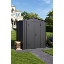 Modulbox Metal Bahçe Depolama Kulübesi Siyah