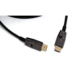 Beek HDMI 2.1 Aktif Fiber Optik Kablo (AOC), Tip A Erkek/Erkek, 8K@60HZ, 10 metre, altın kaplamaBeek HDMI 2.1 Gold Optical Cable 8K@60hz, 10 meters