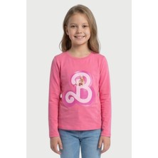 Crassi Kız Çocuk Bluz Barbie Baskılı