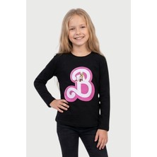 Crassi Kız Çocuk Bluz Barbie Baskılı