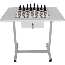 Panda Komple Satranç Masası 60X80CM